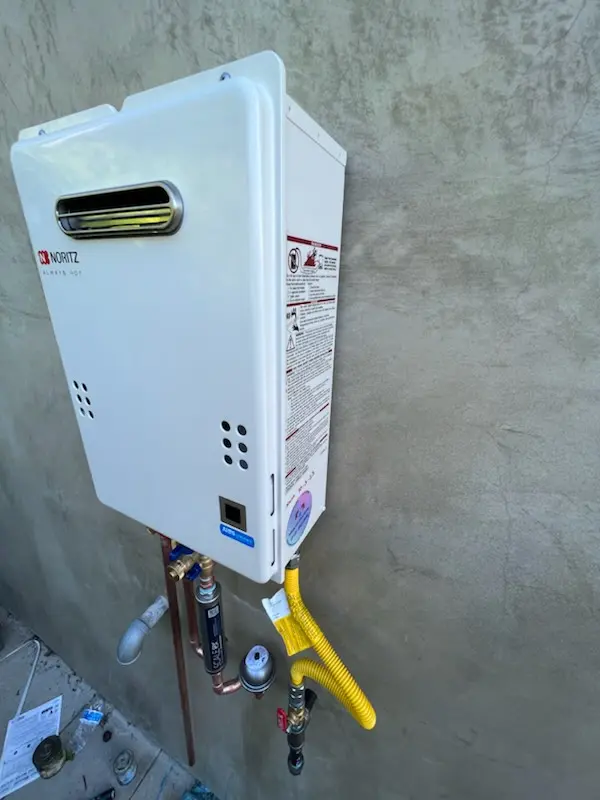 Tankless water heater installation for Santa Clara homes